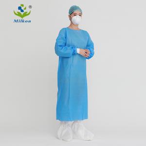 Nonwoven Velcro Isolation Gown